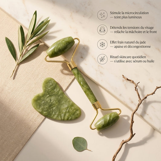 Rouleau de Jade — Rituel Massage Visage