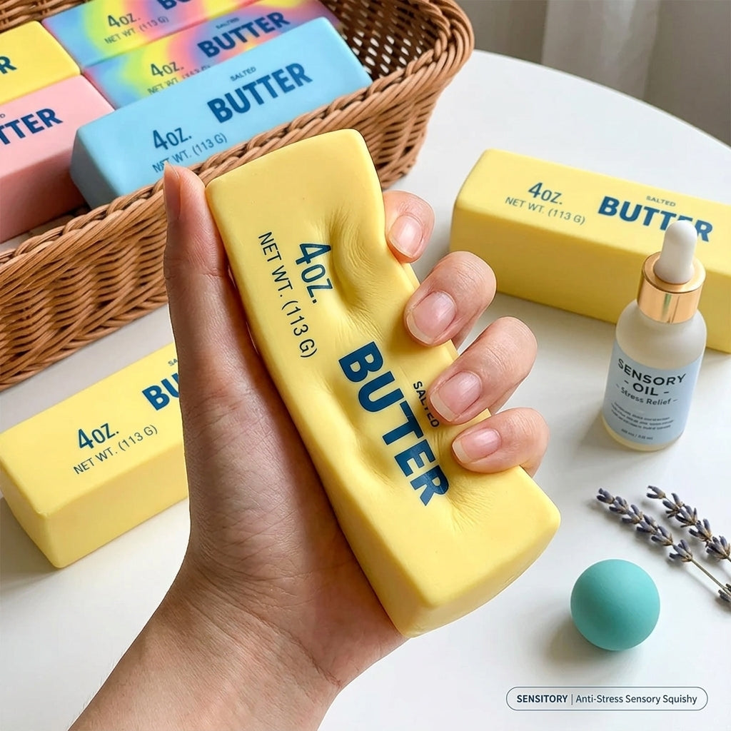 Pâte Anti-Stress Extensible — Défouloir de Poche