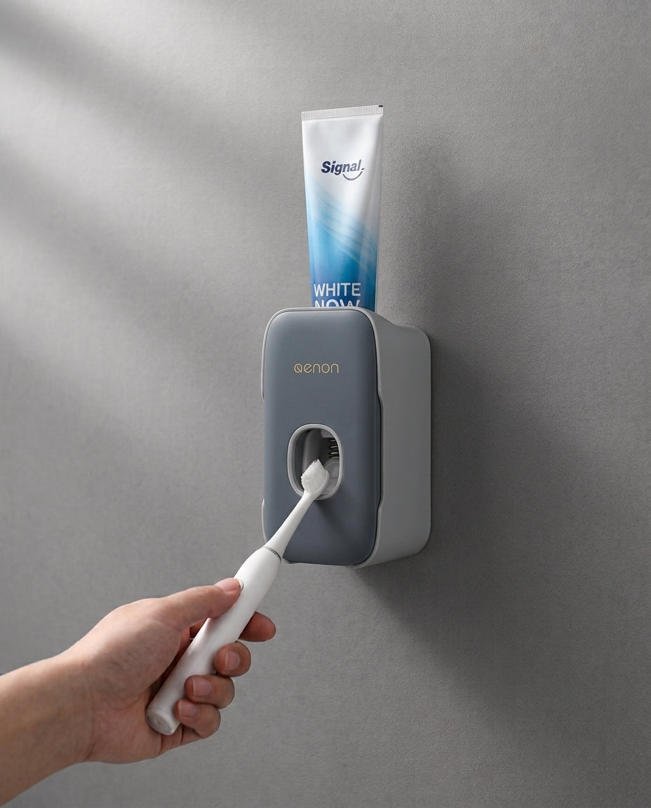 Distributeur de Dentifrice Mural — Sans Perçage