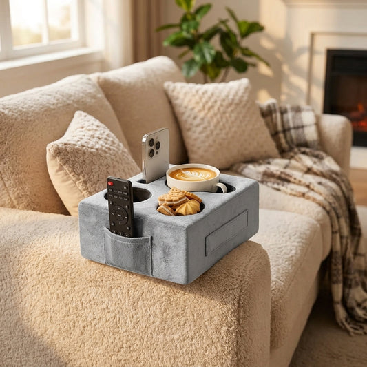 Coussin Porte-Gobelets Canapé — Soirée Sans Contrainte