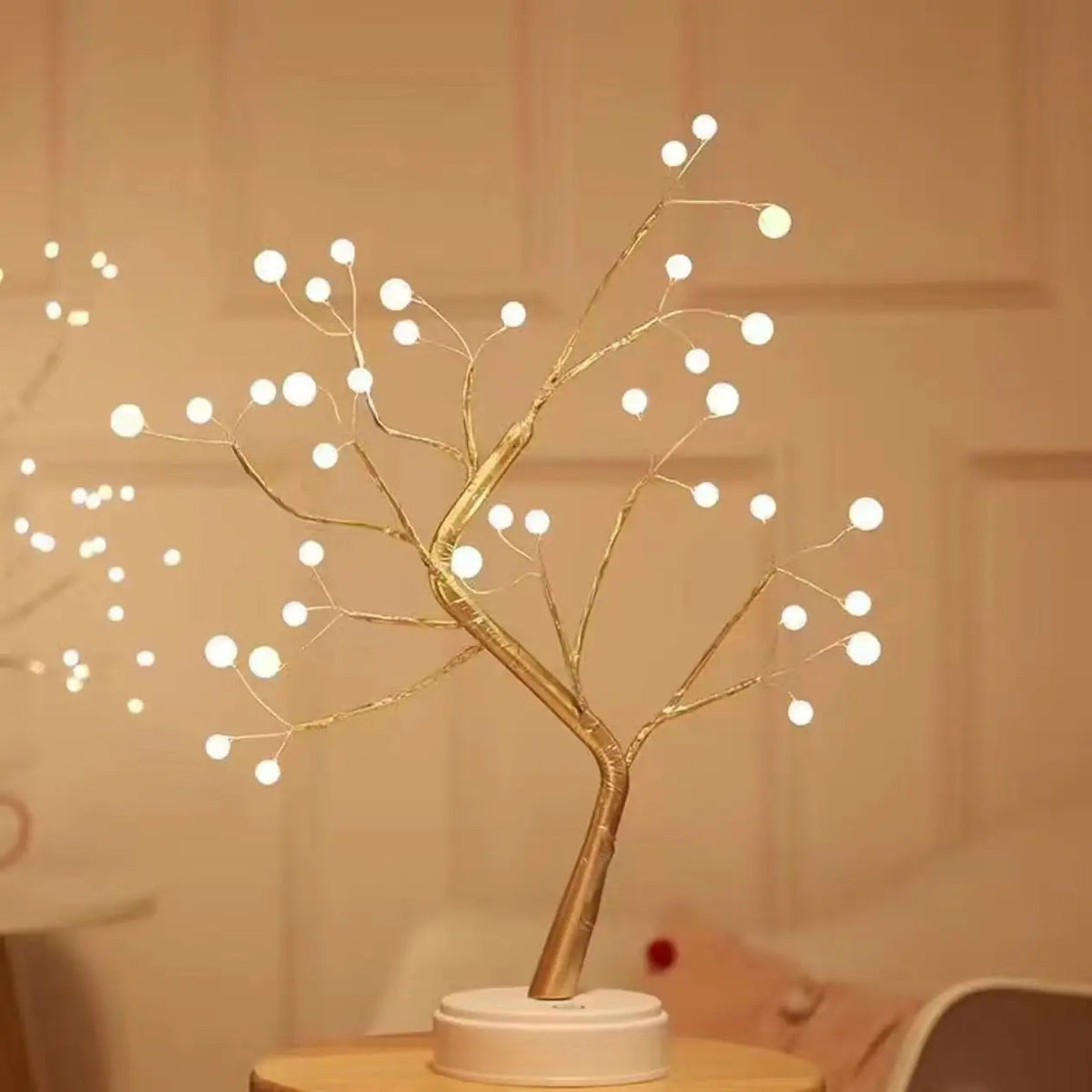 Lampe Arbre Lumineux — Table de chevet