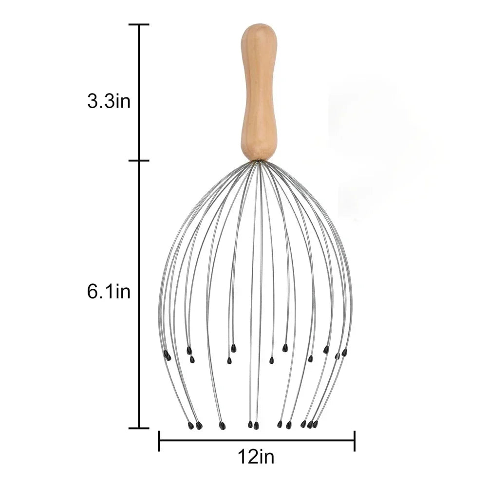 Masseur Crânien Détente — Relaxation Cuir Chevelu