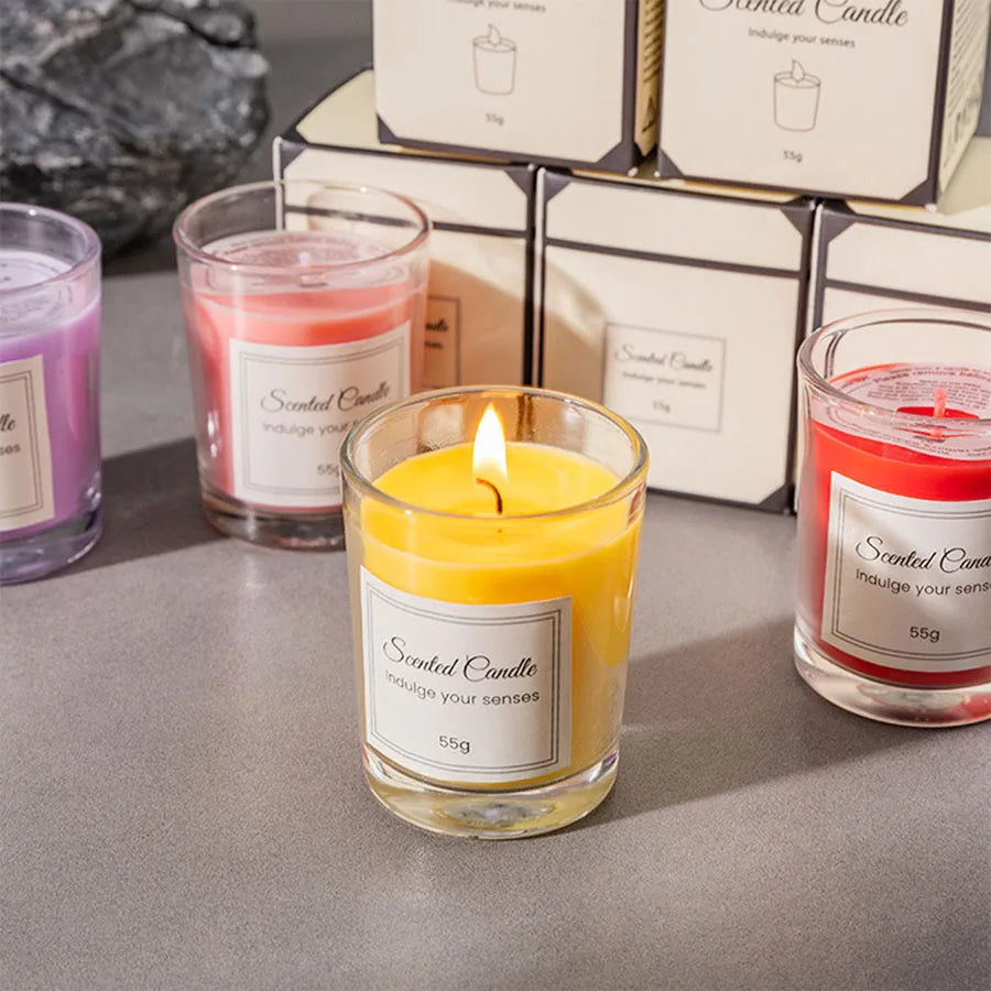 Bougie Parfumée Coffret Premium — Prête à Offrir