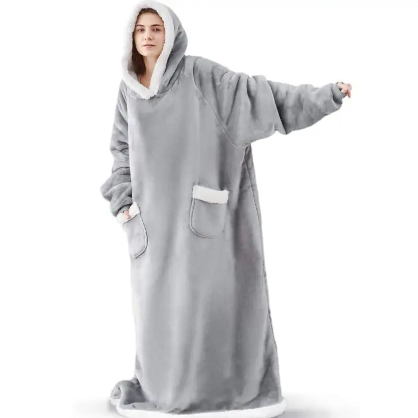 Plaid à Manches XXL — Cocooning Canapé