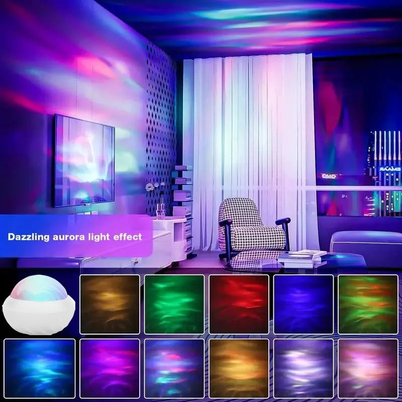Projecteur Aurore Boréale — Ambiance Immersive
