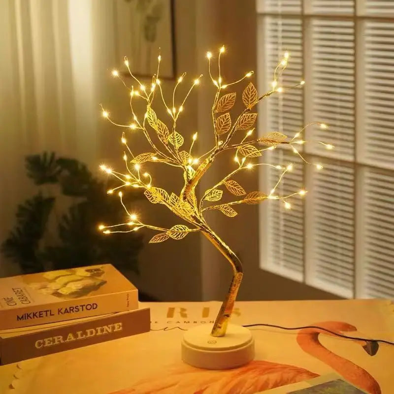 Lampe Arbre Lumineux — Table de chevet