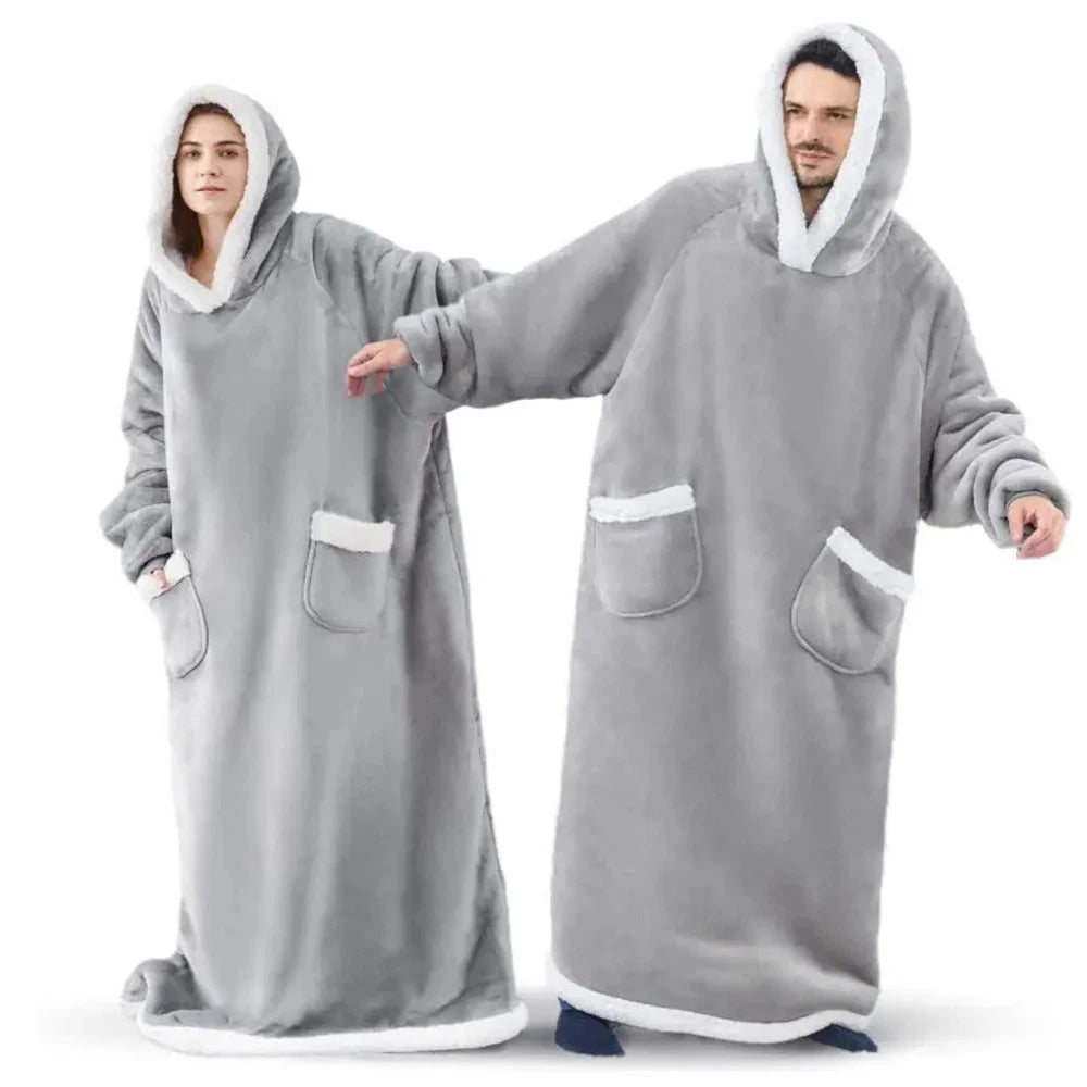 Plaid à Manches XXL — Cocooning Canapé