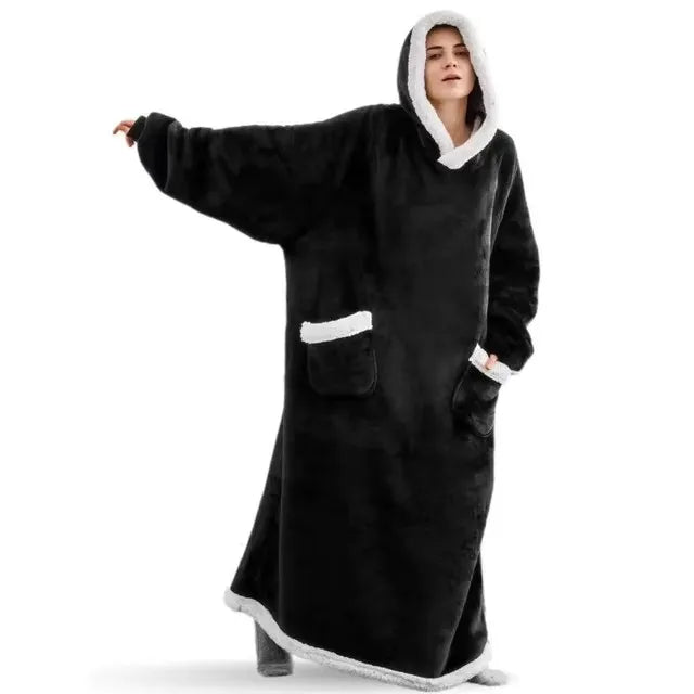 Plaid à Manches XXL — Cocooning Canapé