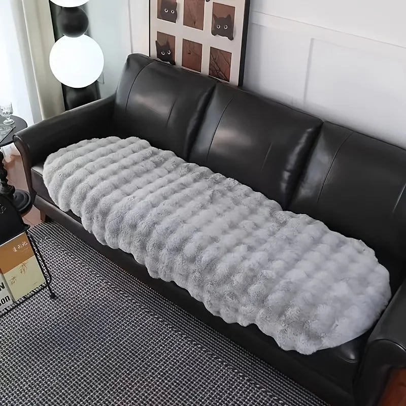 Tapis Peluche Cocooning — Douceur Sous les Pieds