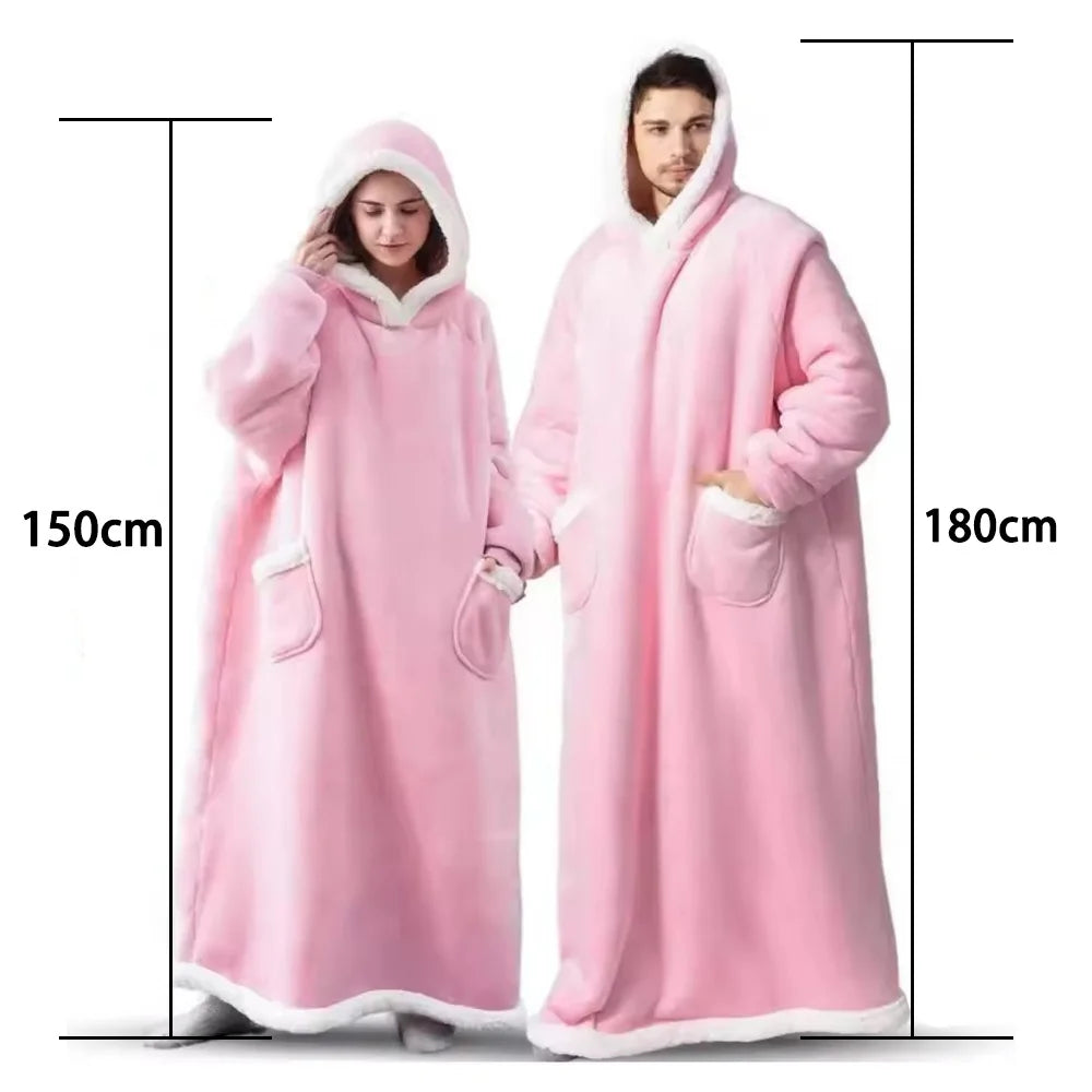 Plaid à Manches XXL — Cocooning Canapé