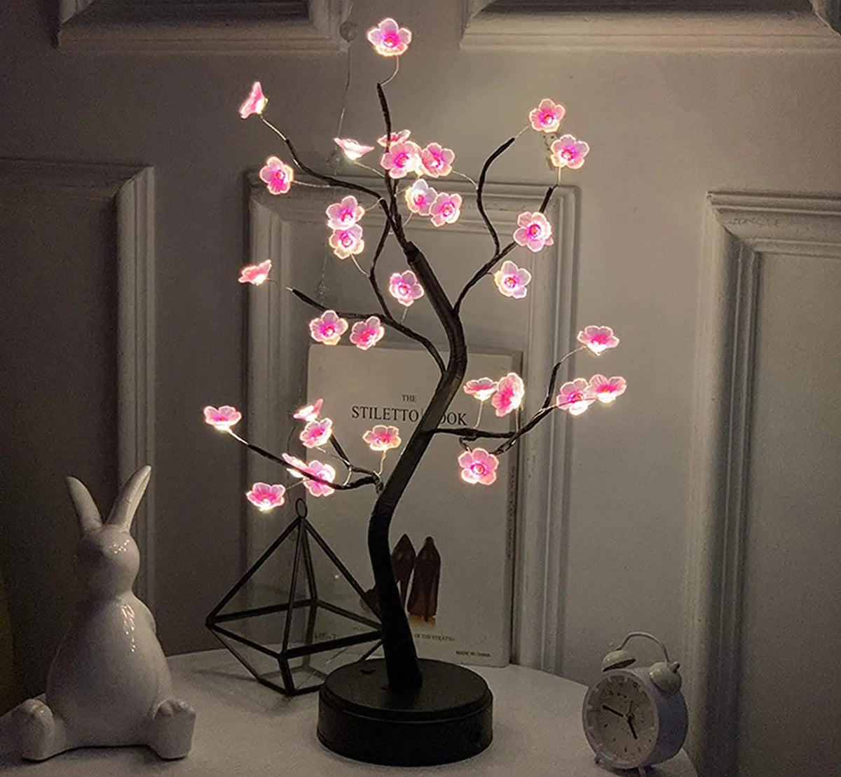 Lampe Arbre Lumineux — Table de chevet
