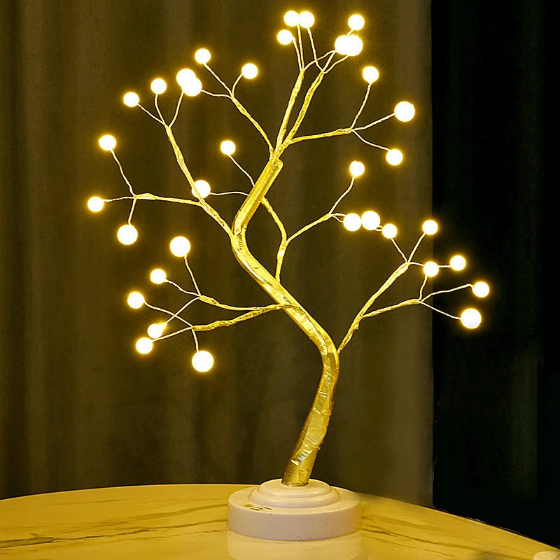 Lampe Arbre Lumineux — Table de chevet