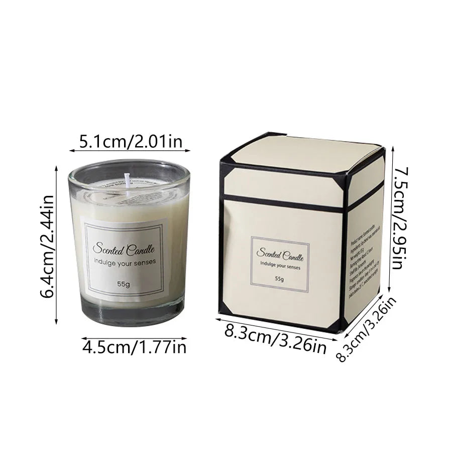 Bougie Parfumée Coffret Premium — Prête à Offrir